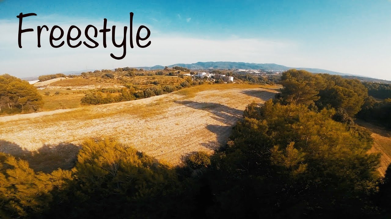 Freestyle drone FPV 2018