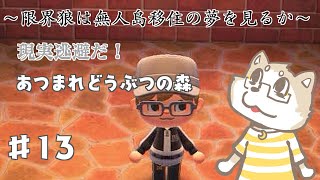 【あつまれどうぶつの森】限界だから無人島に高飛びします。#13【金色ホロウ】