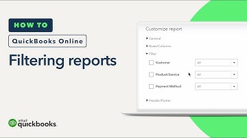 How to filter reports by customers, vendors & products in QuickBooks Online (Tutorial)