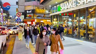 [4K] Korea Walk - Saturday Evening Downtown Street Walking, Night Walk Daegu, Korea.