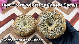 2 Ingredients KETO Cottage Cheese Almond Flour Bagels | High Protein Cottage Cheese Bagels |Low Carb Keto Bagels Which Is Better Almond Flour Or Coconut Flour