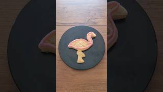 Let's Make A Flamingo #shorts #sugarcookie
