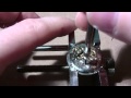 How I take apart a wrist watch, Bulova 11AF. - YouTube