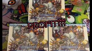 Opening 3 Digimon TCG Release Special Booster Ver. 1.0 Booster Boxes!