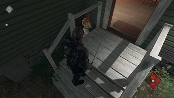 How to Deal With Packanack Small Map Glitch Spot, Stairs (Friday the 13th: The Game)