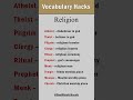 Religion Vocabulary Hacks That Surprise Most Learners