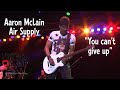 Aaron McLain Interview, Air Supply, Marc Anthony - Dealing w Racism & Choosing your friends Wisely