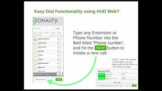 Fonality HUD Web Training for Beginners - Spanish