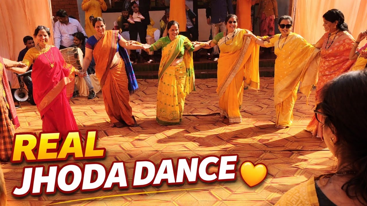 Haldi Ceremony Mein Pahadi Dance 💛 | Uttarakhandi Vibes in Chandigarh