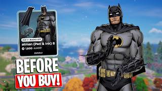 BATMAN (Pen & Ink) BUNDLE Review (Fortnite)