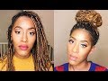 3 Simple Styles for Goddess Locs