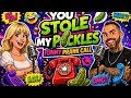 You stole my pickles.. funny prank call 