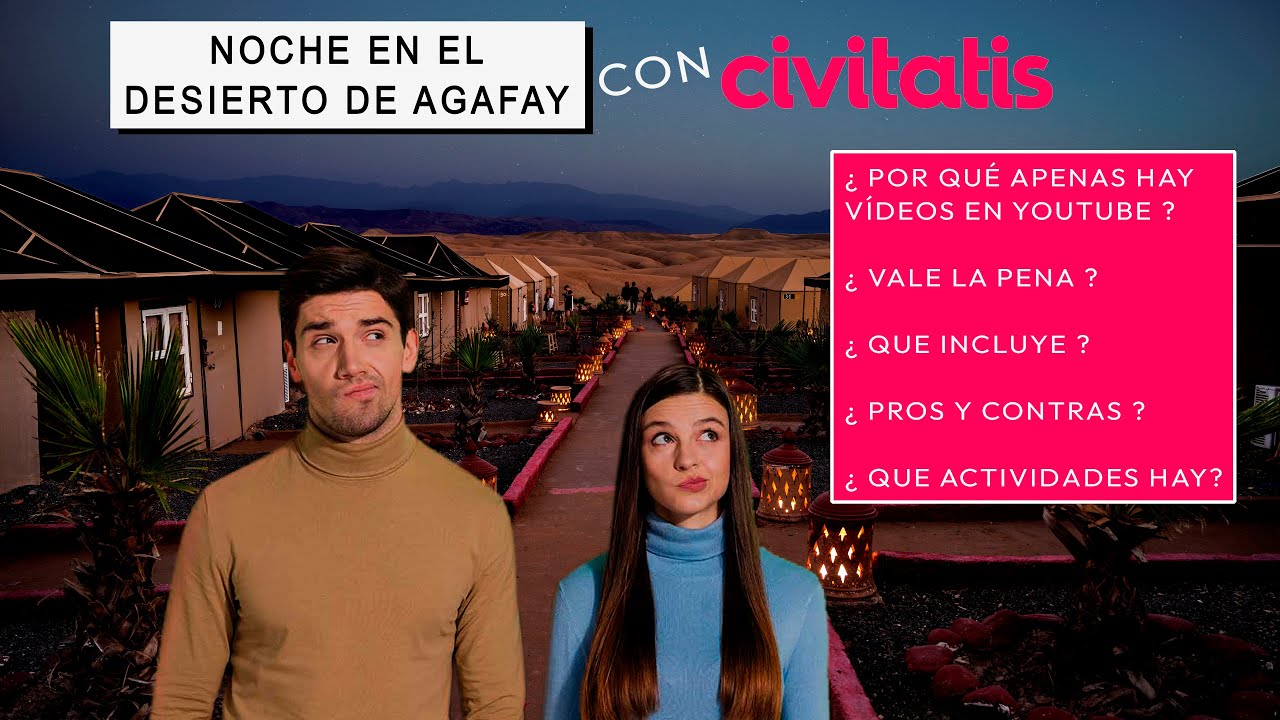 ¿Por qué NADIE habla de este campamento de Civitatis en Agafay?