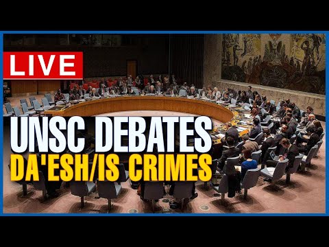 🔴LIVE: UN Security