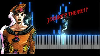 JoJolion Fanmade OST: Josuke's Theme on PIANO