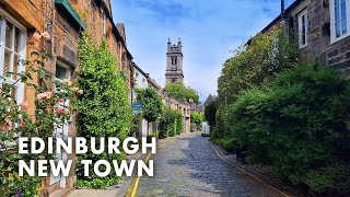Edinburgh Circus Lanenew Town Walking Tour - Scotland Walking Tour 4K