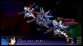 第3次スパロボZ 天獄編 バンシィ・ノルンとの決戦 ガンダムだらけ part1