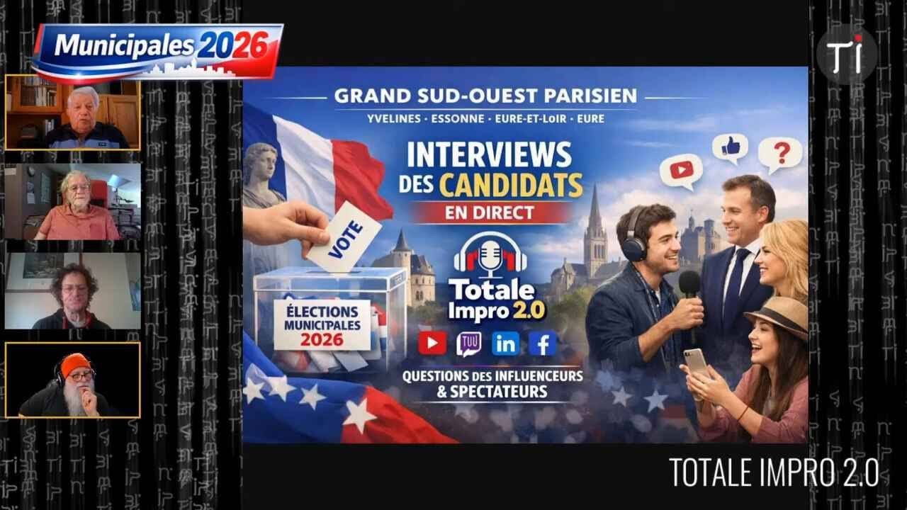 🔴 [REDIFF] E01 - Elections Municipales 2026 du Jeu 26/02/2026 – Totale Impro 2.0 – GSOP