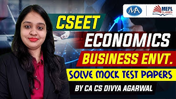 CSEET business environment mock test papers  Free Revision | cseet mohit agarwal