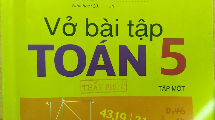 Vở bài tập toán lớp 5 bài 81 năm 2024