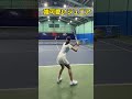 本当にテニス歴3年?【#Shorts】