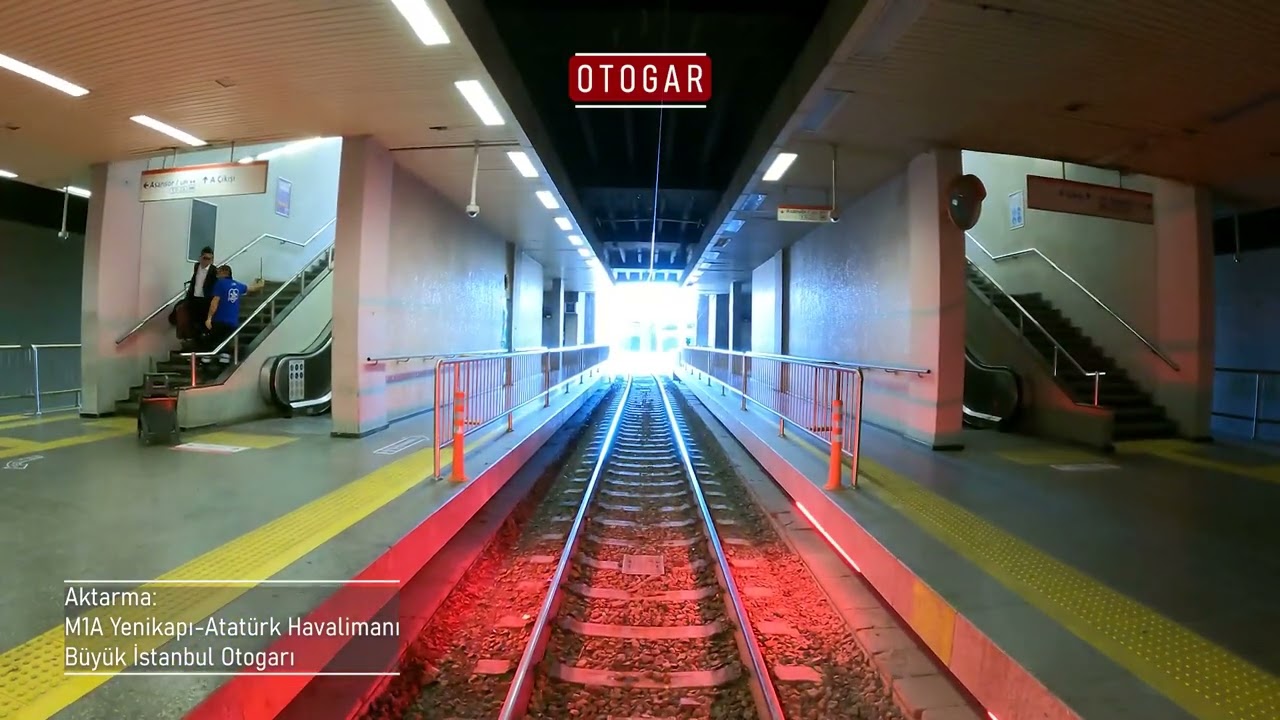 M1B Yenikapı-Kirazlı Kabin Görüşünden Timelapse