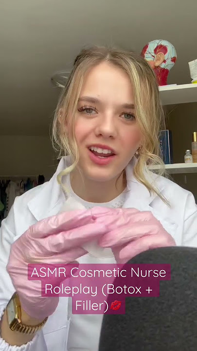Pratinjau ASMR: Permainan Peran Perawat Kosmetik 💉 Melakukan Suntikan Botox & Filler 💋