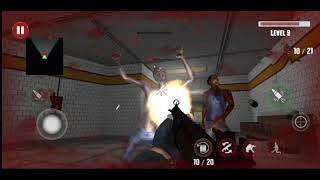 Zombie Deadly Rush: LEVEL 9  is a special fps zombie apocalypse survival shooter game