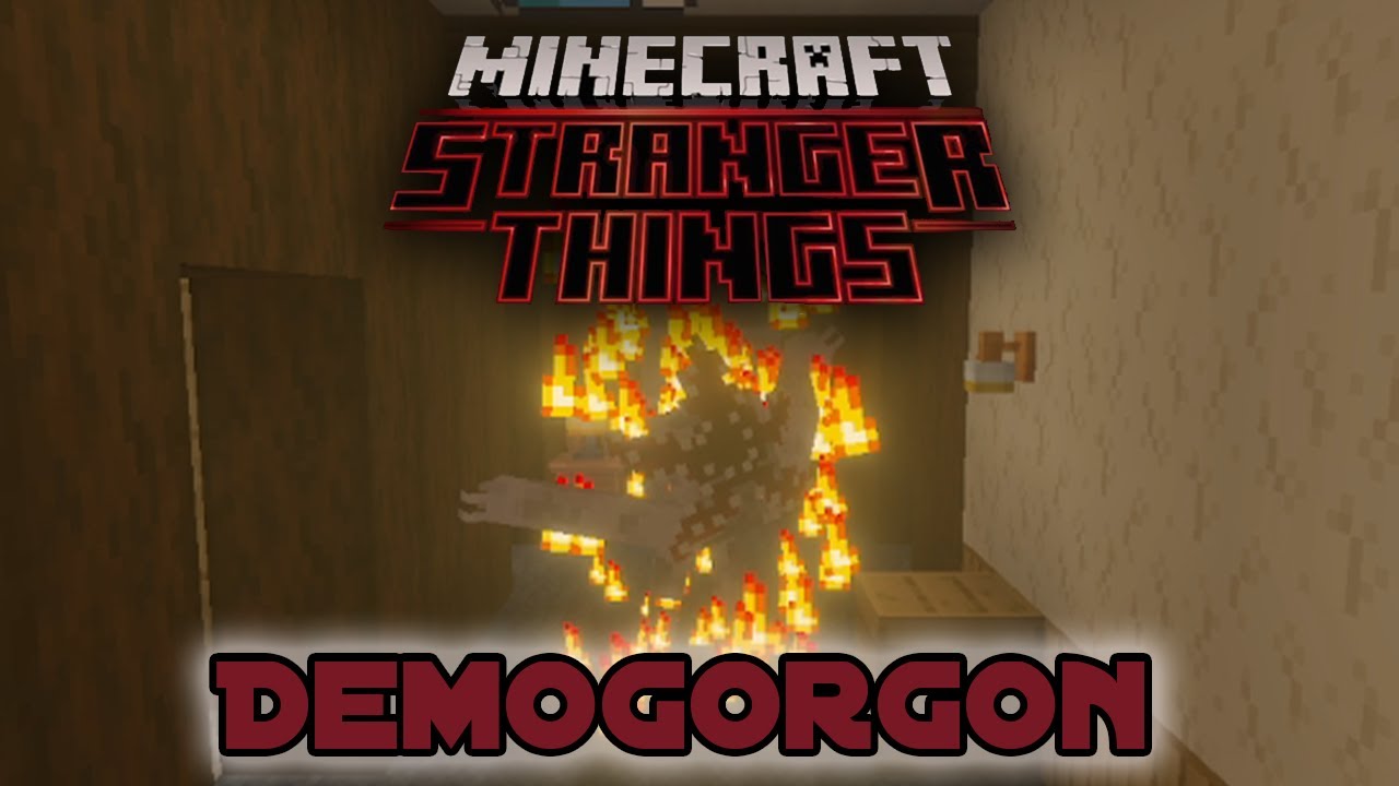 Minecraft - STRANGER THINGS DLC - Adventure | THE DEMOGORGEN! - YouTube
