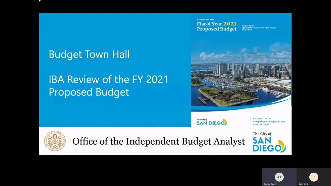 District 6 Budget Briefing May 2020 - YouTube