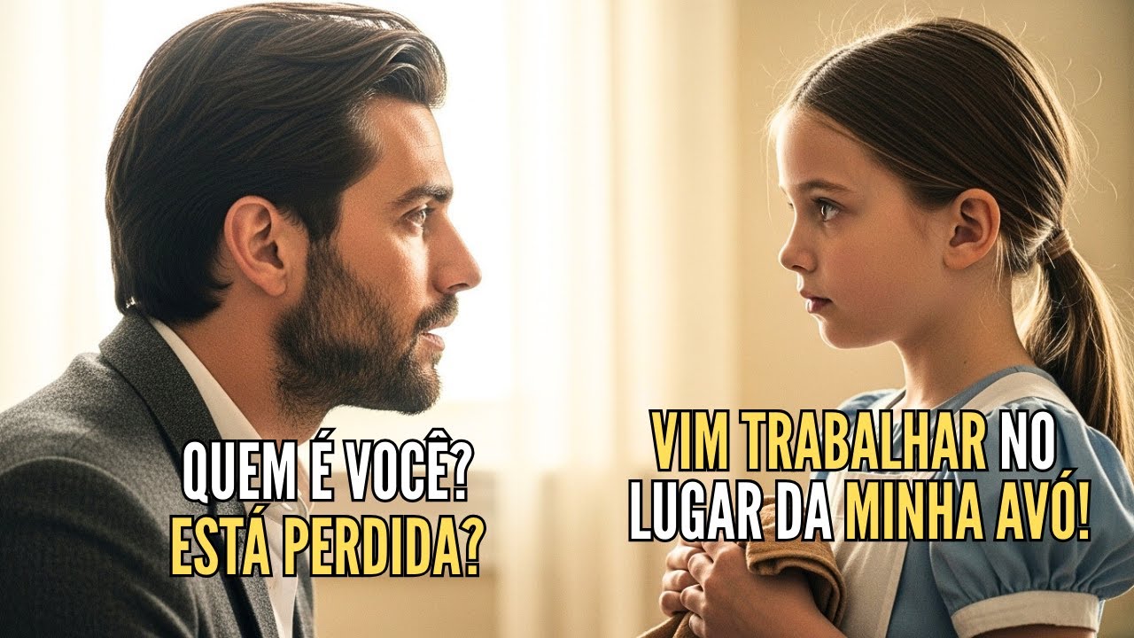 O MILIONÁRIO MANDOU LIMPAREM O QUARTO, QUANDO ENCONTROU UMA GAROTINHA ÓRFÃ TRABALHANDO LÁ.