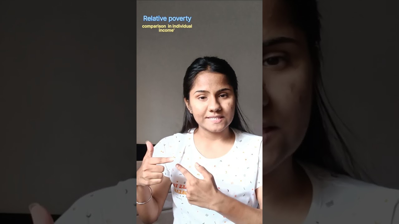 Absolute poverty and Relative poverty| Indian economy | Geo-Economy Around You|