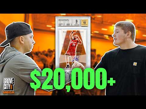 I Bought A $20,000+ ROOKIE LEBRON JAMES AUTO At A Ohio Card Show! 😱