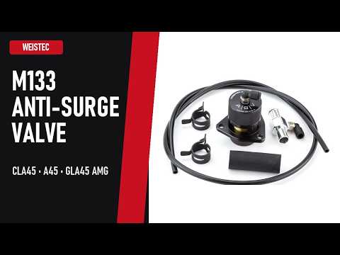 M133 Anti-Surge Valve for CLA45, A45 & GLA45 AMG | Weistec - YouTube