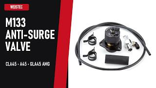 M133 Anti-Surge Valve for CLA45, A45 & GLA45 AMG | Weistec - YouTube