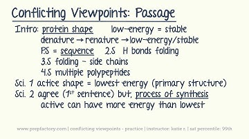 ACT Science - Conflicting Viewpoints Practice