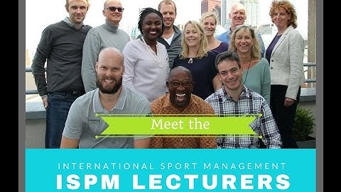 Meet the Lecturers: ISPM The Hague University of Applied Sciences