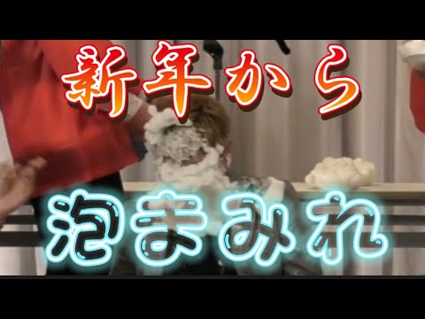 【爆笑】初体験！HIKAKINさんの偽物ニセキンの新春特別企画！美女達にめちゃくちゃにされる本気の【パイ投げ】ドキドキハラハラの【NGワード】大会！みなさま今年もNisekinTVをよろしく！
