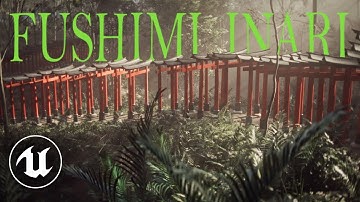 FUSHIMI INARI SHRINE in Unreal Engine 5 - UE5 Short [4K]