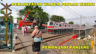 SUDAH BEDA !! UPDATE Kondisi Terbaru Eks Perlintasan JPL 16 Jl Bungur, Kemayoran