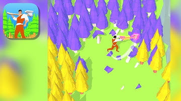 Idle Lumberjack 3D | Gameplay Trailer (iOS, Android)