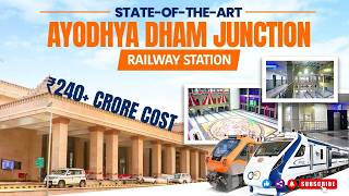Ayodhya Dham Junction 😱 India’s Most Beautiful Railway Station? | Mega Project