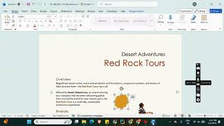 Shelly Cashman Word 365 | Module 11: SAM Project A Desert Adventures #shellycashman