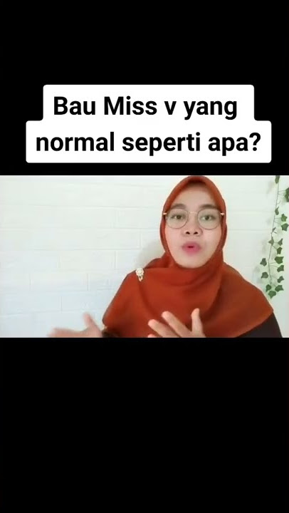 BAU MISS.V YG NORMAL #shorts #tiktok #tips #motivasi #kesehatan #edukasi #viral #trending #trend