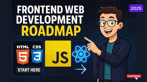 Frontend Web Development Full Roadmap 2025 | HTML, CSS, JavaScript & React.js Tutorial