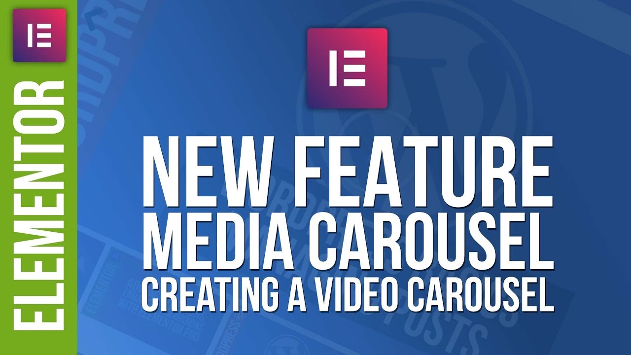 Elementor Pro: Video Player with Media Carousel Tutorial - YouTube