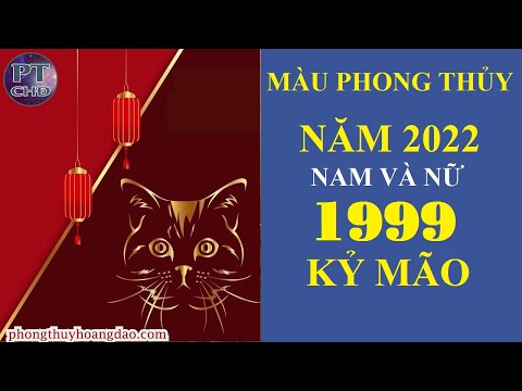 Tuổi Mão 1999 Hợp Màu Gì - Màu Hợp với Nam Và Nữ Tuổi Kỷ Mão 1999 Trong Năm 2022 | Phong Thủy Hoàng Đạo