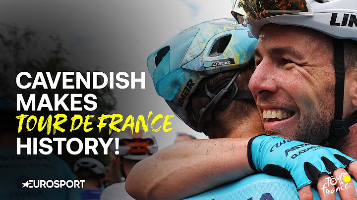 ALL 35 Mark Cavendish Tour de France stage wins 🐐 | Eurosport Cycling