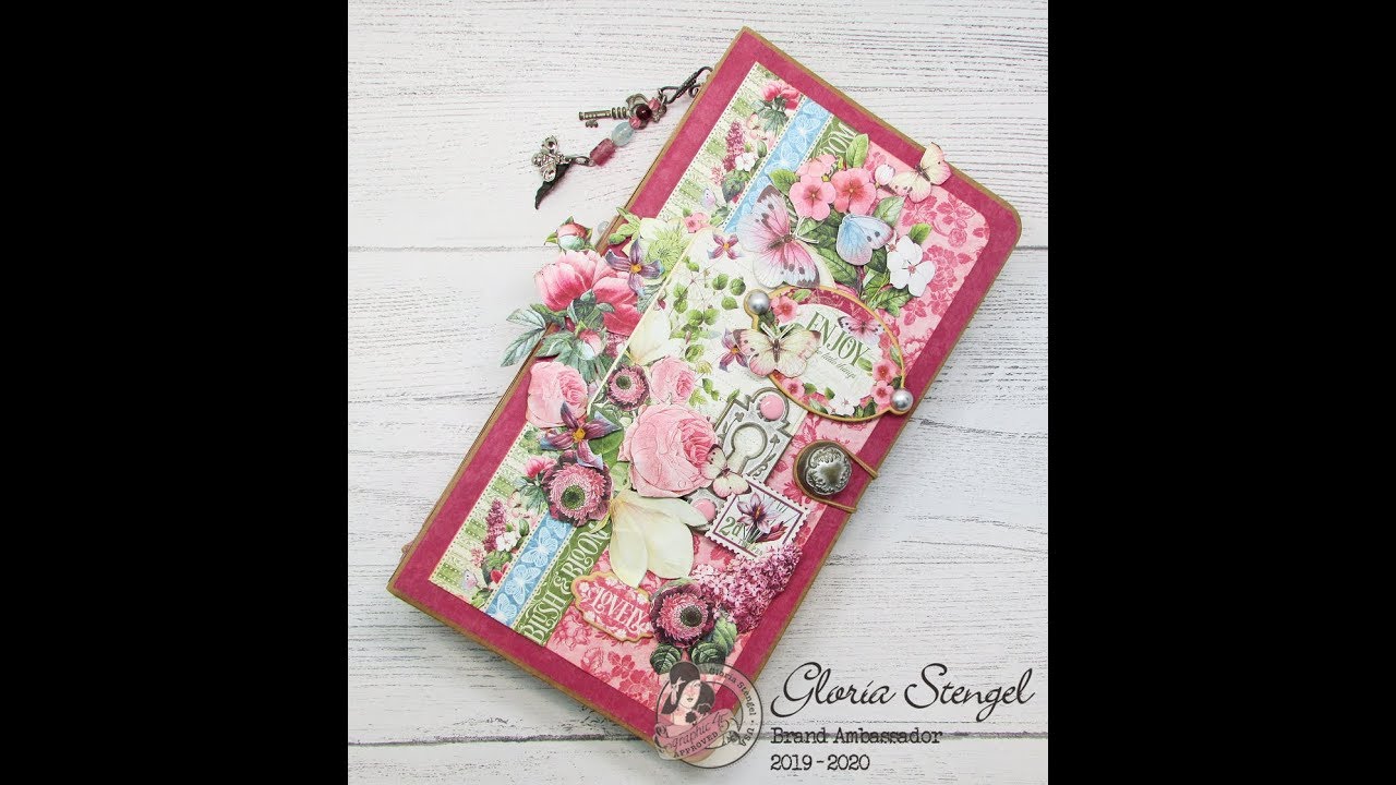 Graphic 45 Traveler's Notebook with Bloom