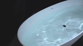 Celebrity 59"W Luxury Solid Surface Freestanding Bathtub Net Worth